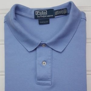 Polo Ralph Lauren 2XL Polo Shirt Blue Custom Fit I
